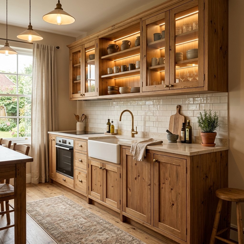 Muebles de Cocina de Pino